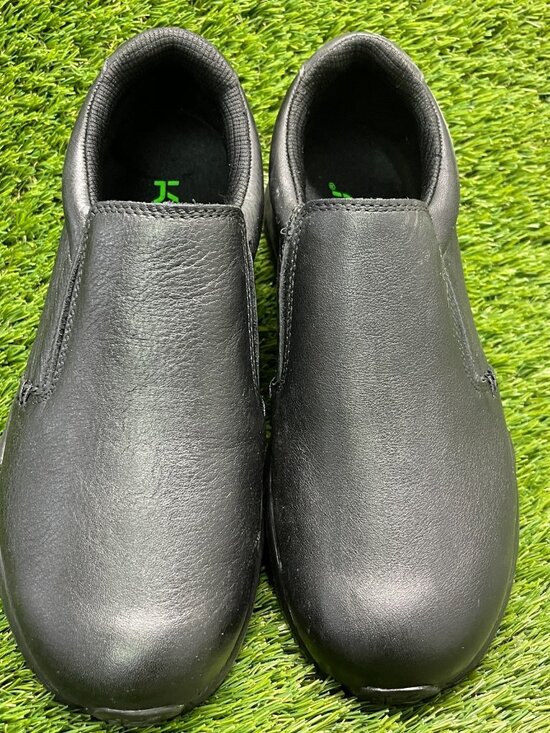 Kuru Kivi 2 Mens Size 7.5E Triple Black Classic Walking Leather Slip-On Shoes main image 9
